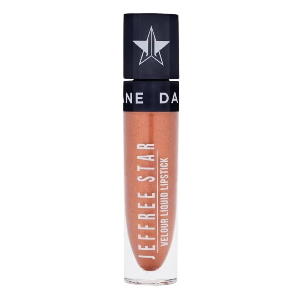 Jeffree Star I Gotta Go Velour Liquid Lipstick Metallic Rose Gold Y2K Fairy